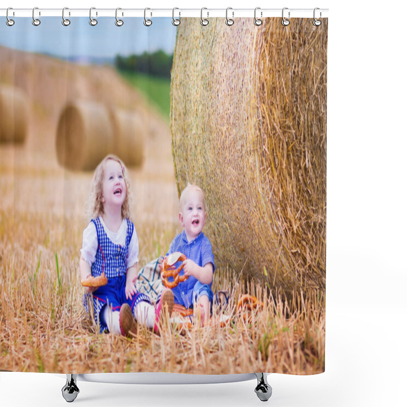 Personality  Kids During Oktoberfest Shower Curtains