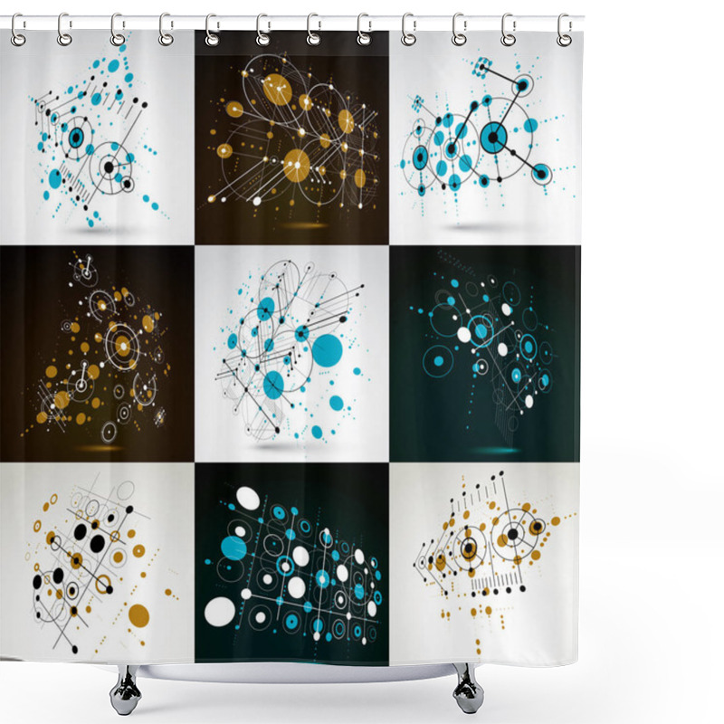 Personality  Ornate Abstract Background  Shower Curtains