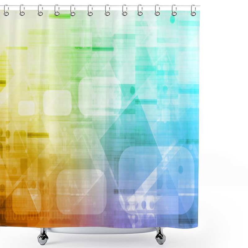 Personality  Information System Shower Curtains