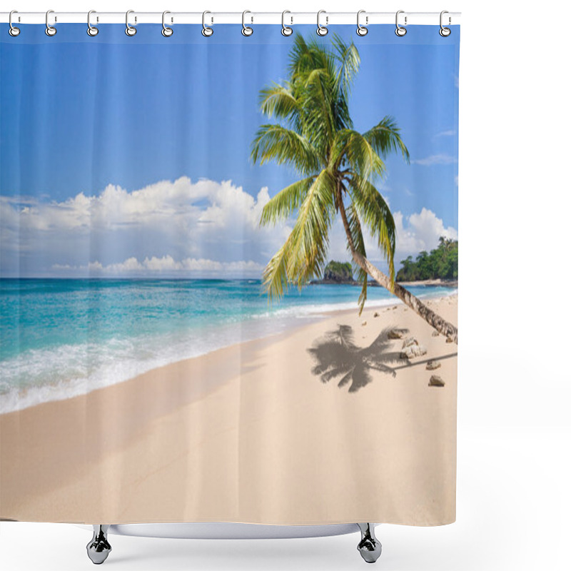 Personality  Deserted Island Shower Curtains