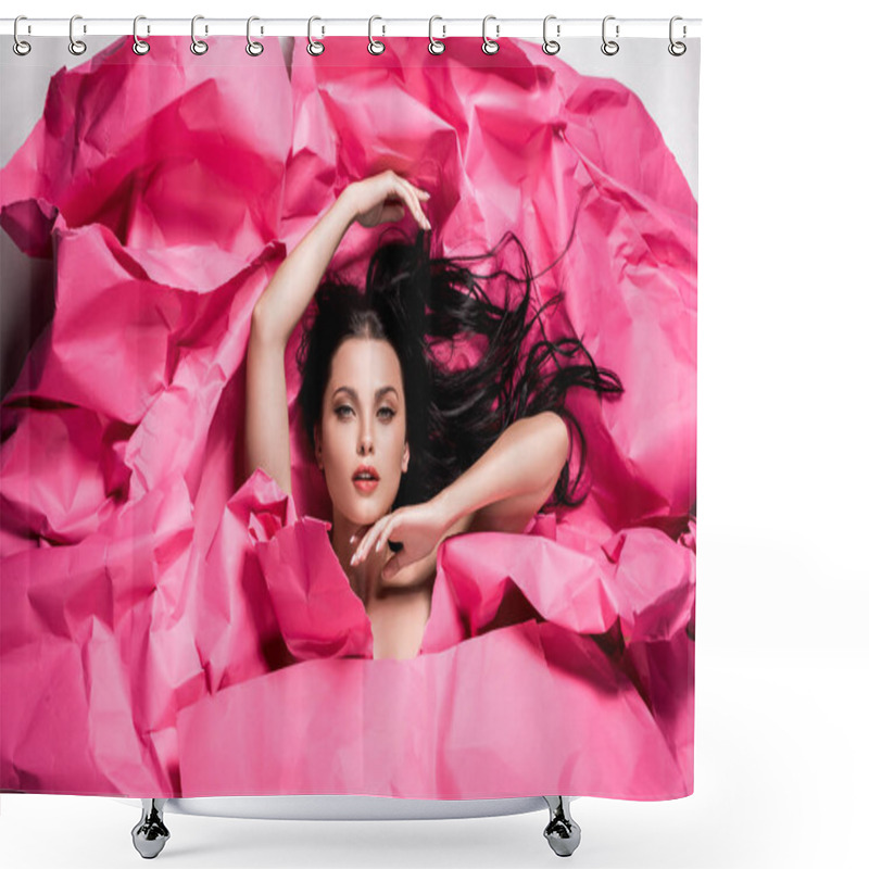 Personality  Woman Shower Curtains