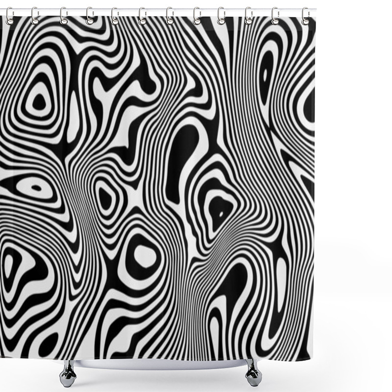 Personality  Abstract Background, Can Be Used As A Trendy Background For Wallpaper, Posters, Cards, Invitations, Cover, Websites. Trendy Artwork. Shower Curtains