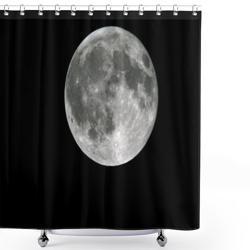 Personality  Full Moon 3 Shower Curtains