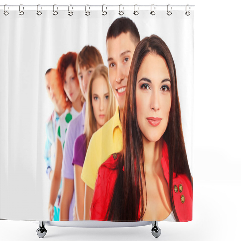 Personality  Friends Concept Shower Curtains