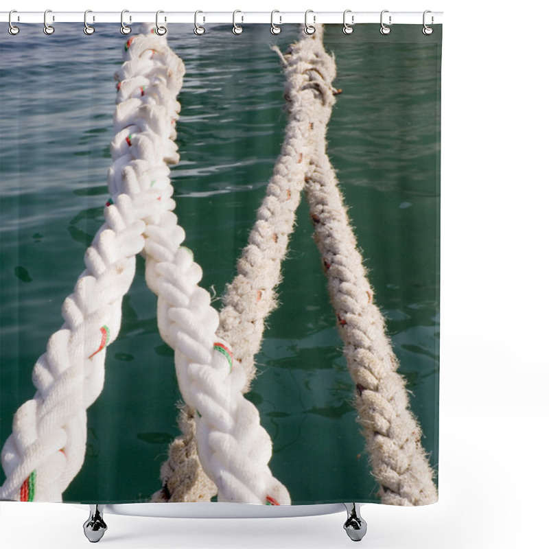 Personality  Berthing Rope Shower Curtains