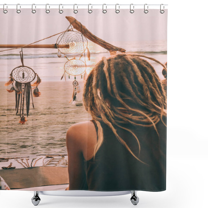 Personality  Dreadlocks Shower Curtains