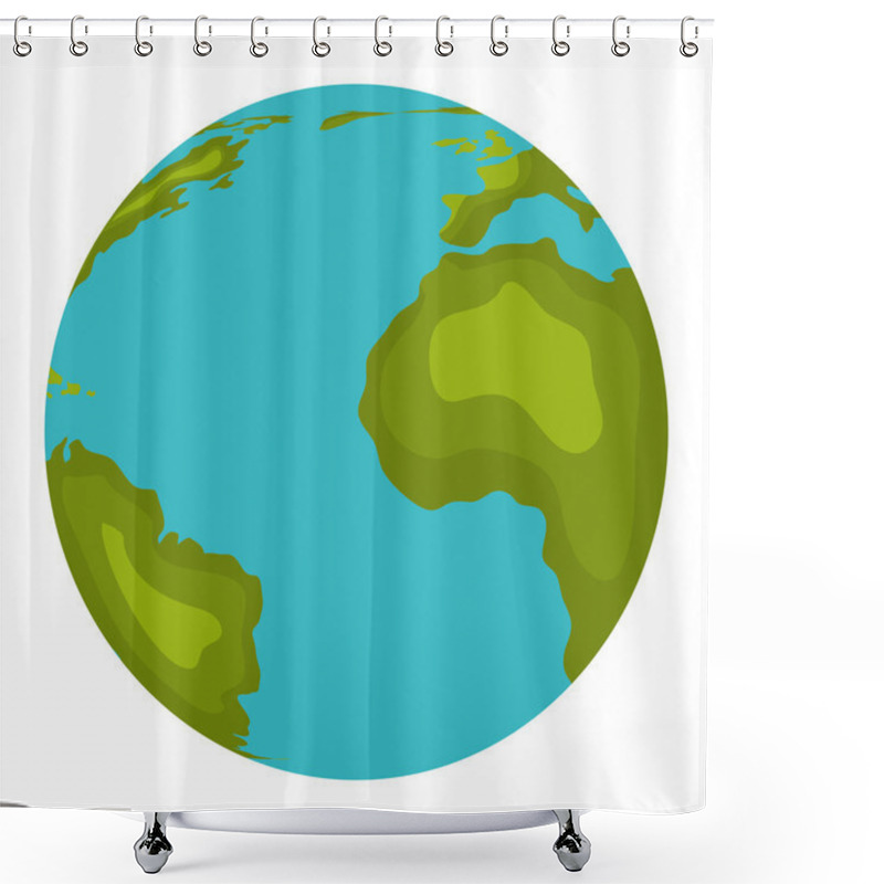 Personality  Ecology And Nature Graphic Design. Shower Curtains