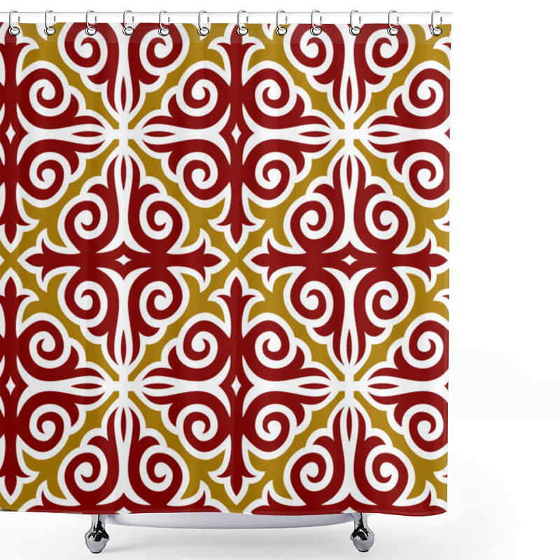 Personality  Oriental Pattern, Seamless Texture Shower Curtains