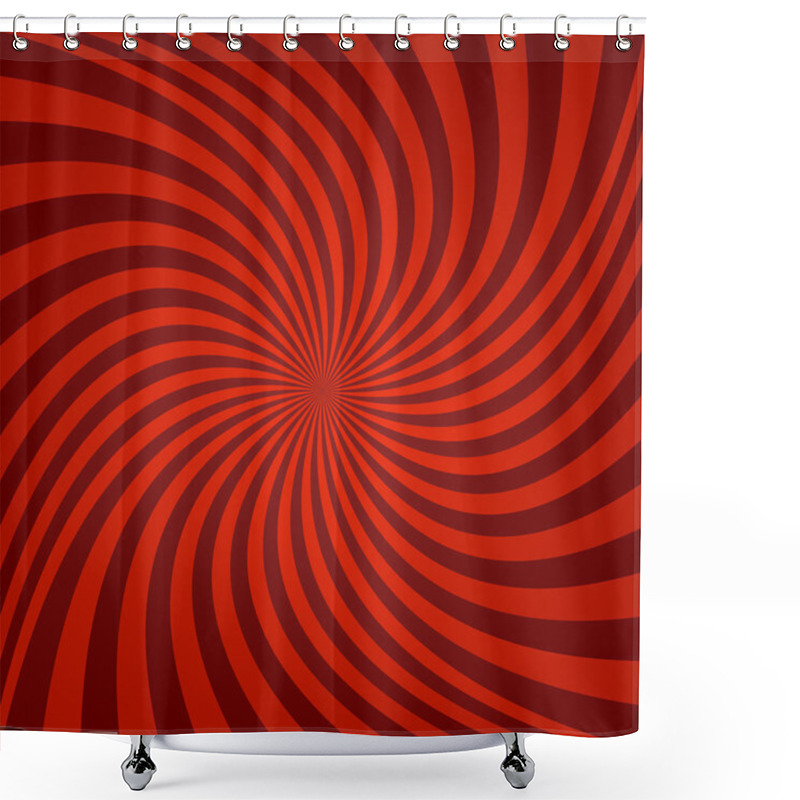 Personality  Dark  Red  Whirl Background Shower Curtains