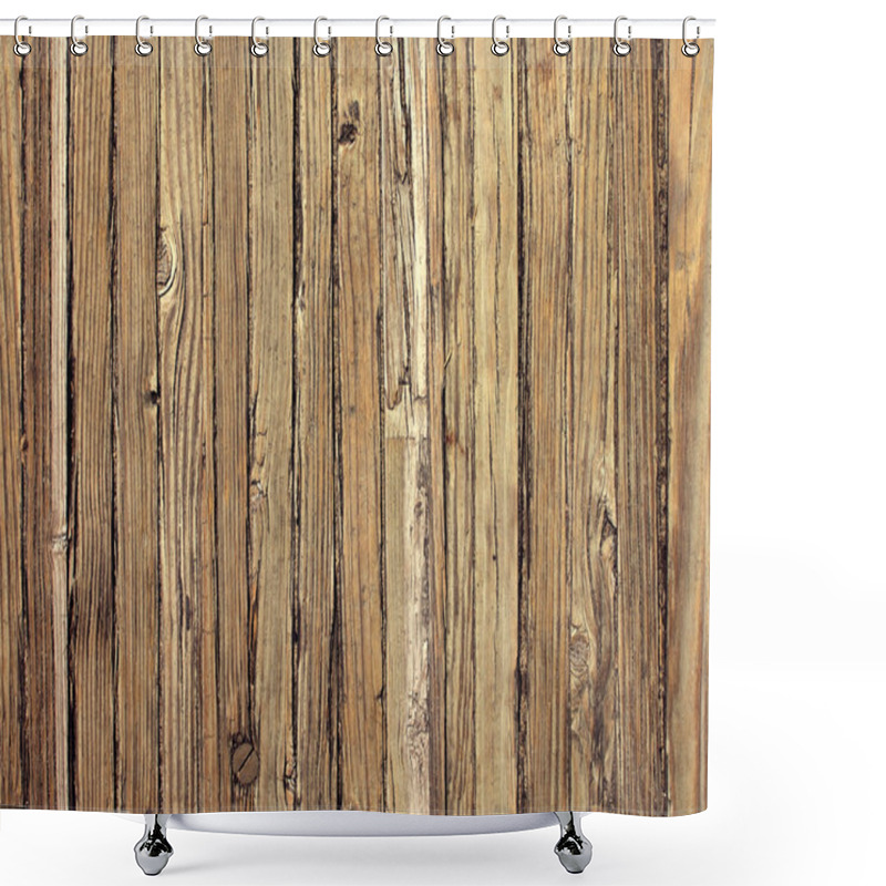 Personality  Old Weathered Wood Background Shower Curtains