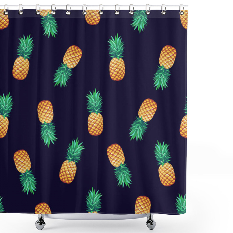 Personality  Tropical Seamless Pattern. Shower Curtains