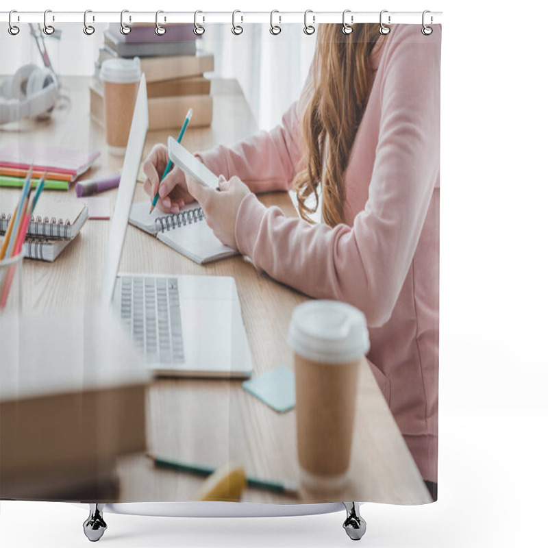 Personality  Studying Shower Curtains