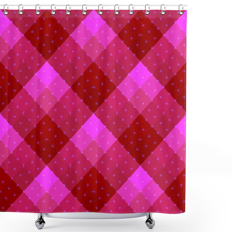 Personality  Seamless Patterned Texture Shower Curtains