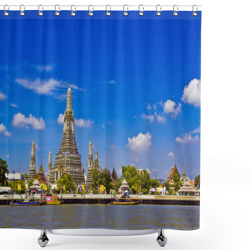 Personality  Pagoda Wat Arun Temple  Shower Curtains