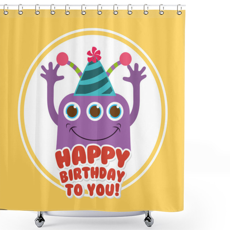 Personality  Birthday Invitation  Shower Curtains