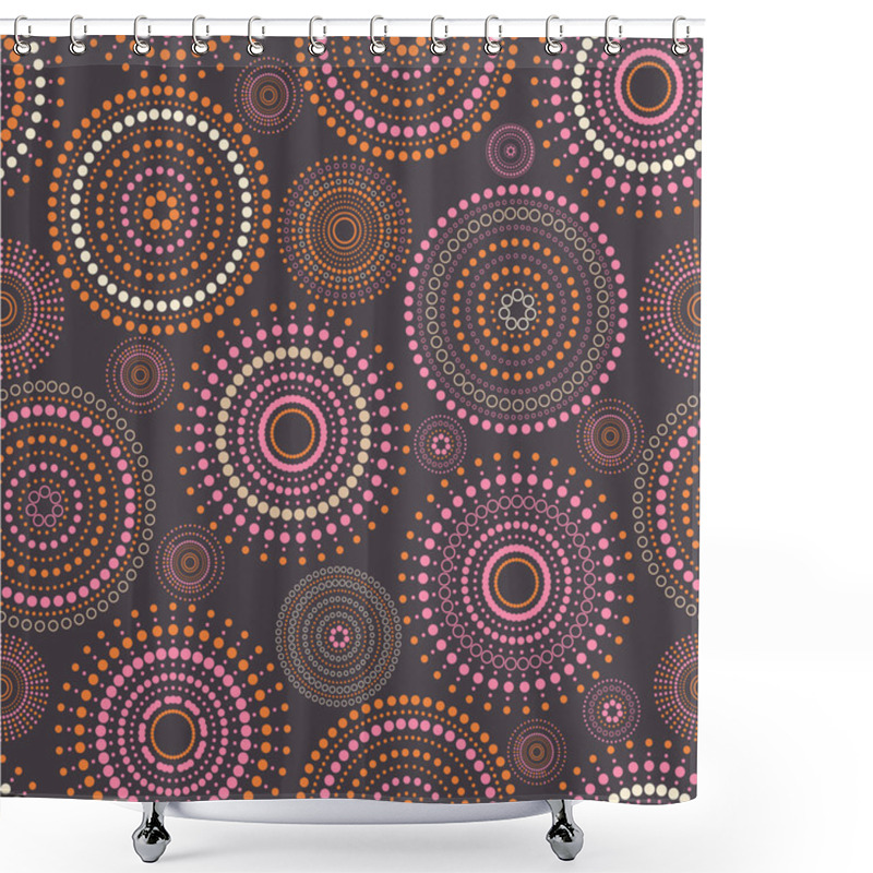 Personality  Pattern - Circles & Dots Shower Curtains