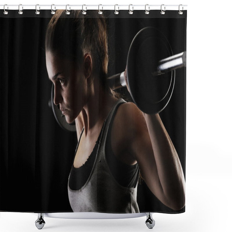 Personality  Fitness Shower Curtains