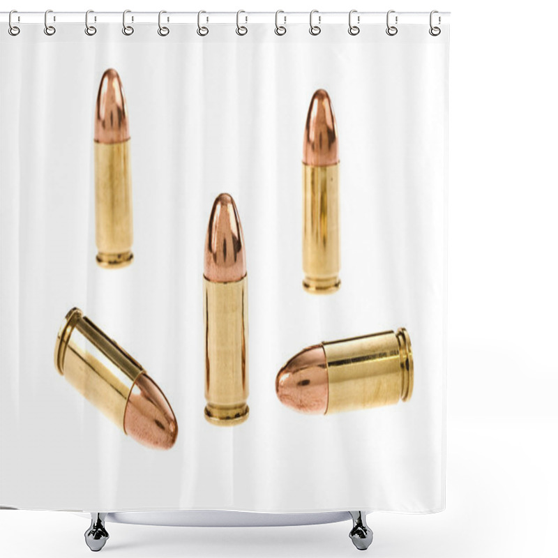 Personality  Bullets Shower Curtains