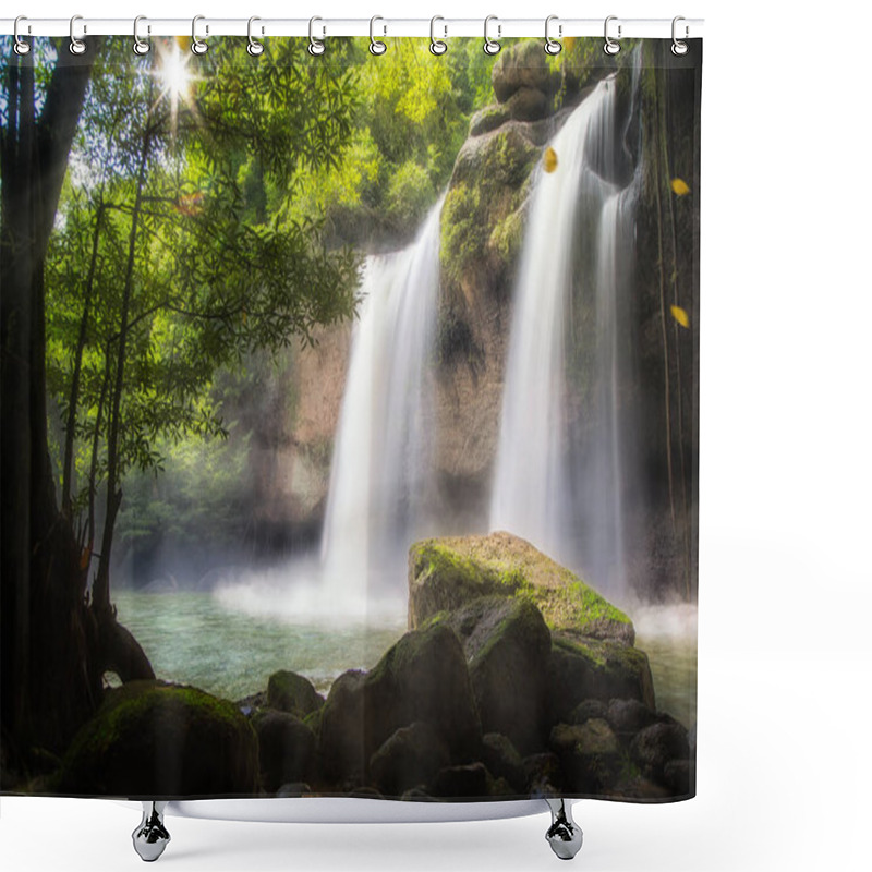 Personality  Huaw Suwat Waterfall  Shower Curtains