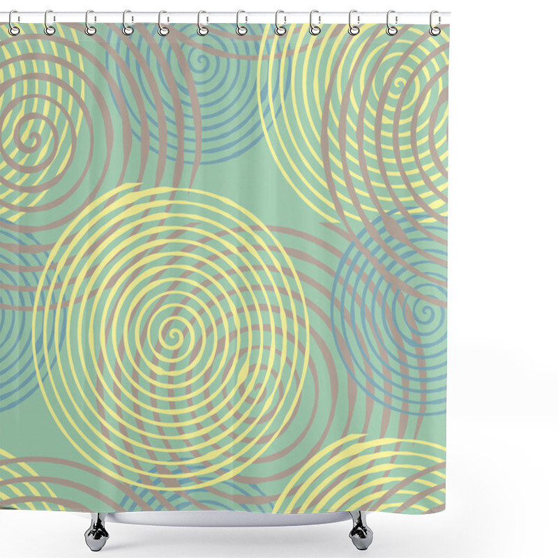 Personality  Abstract Background Shower Curtains