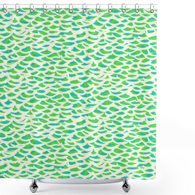 Personality  Nautical Pattern Inspired By Tropical Fish Skin Shower Curtains