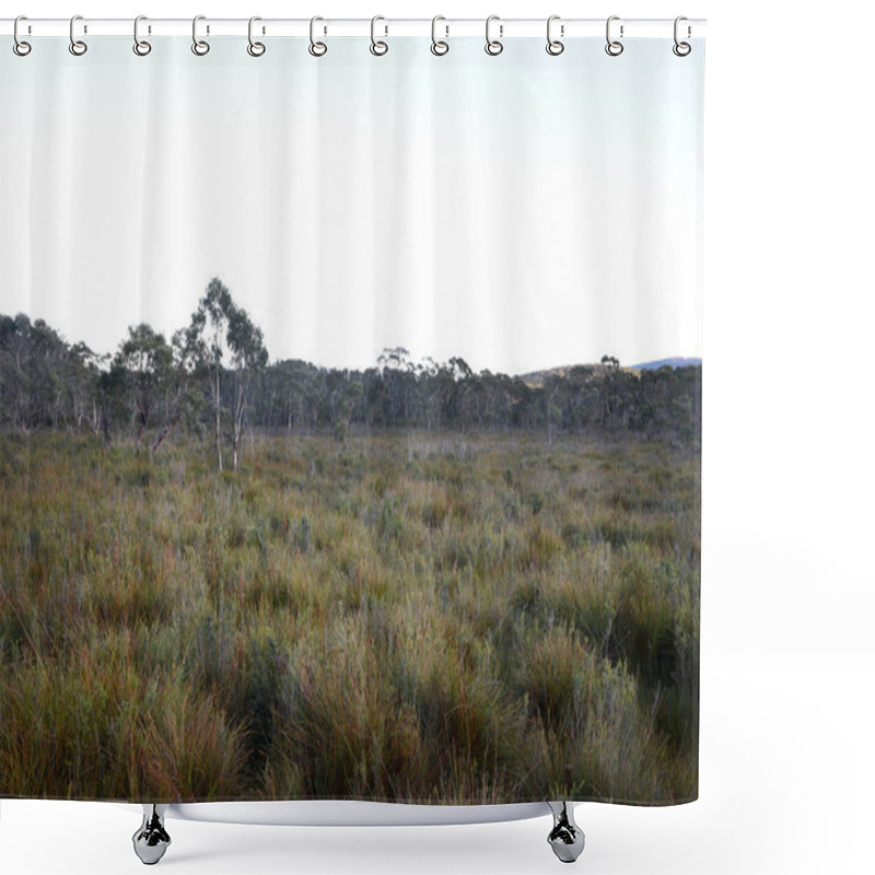 Personality  Landscape Portrait Of Hiking Trails Along  Cape Pillar, Apart Of The Three Cape Trek In Tasmania, Australia. Shower Curtains