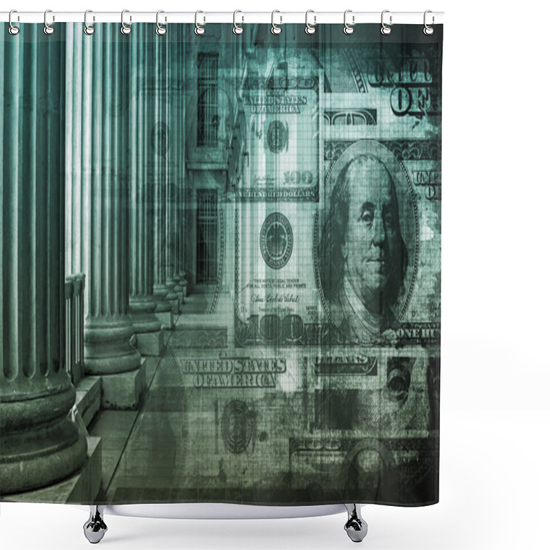 Personality  Accounting And Finance Shower Curtains