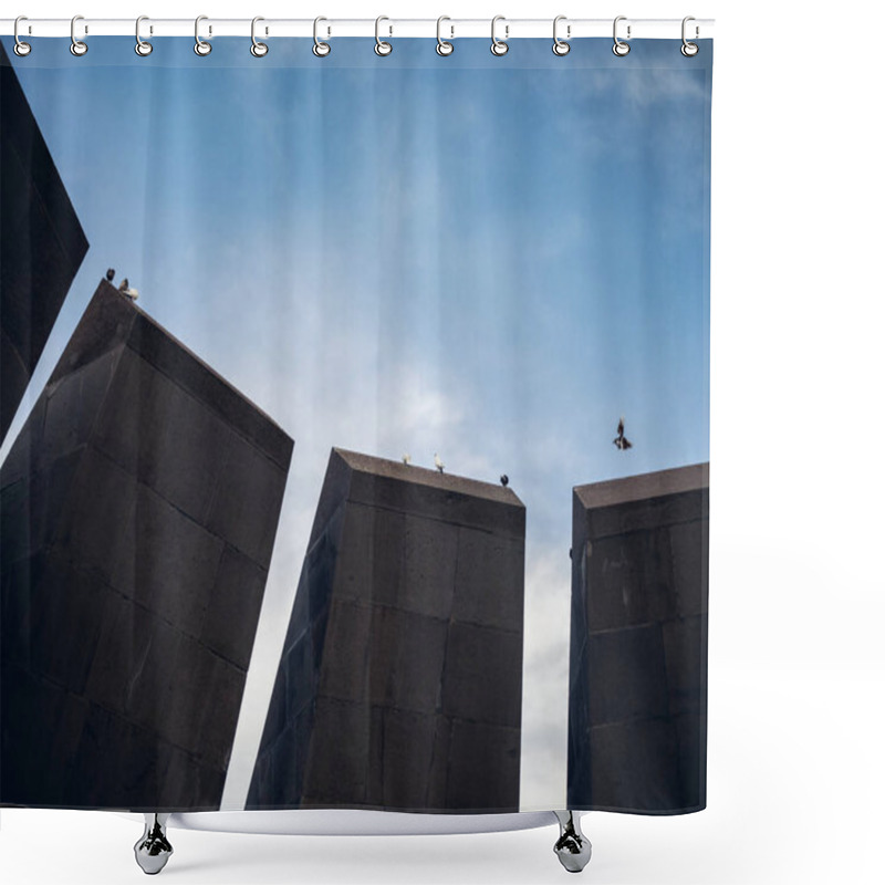 Personality  Memorial Shower Curtains