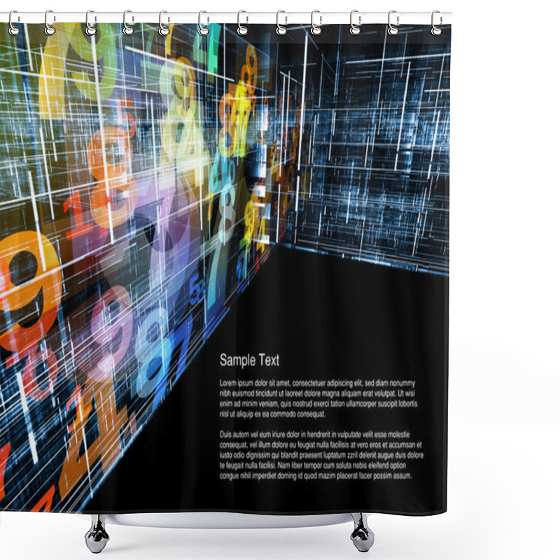 Personality  Business 3D Shower Curtains