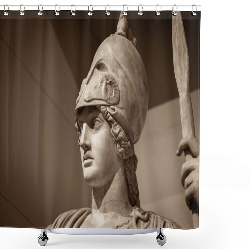 Personality  Athena The Ancient Greek Goddess Shower Curtains