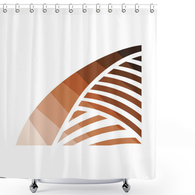 Personality  Agriculture Field Icon Shower Curtains