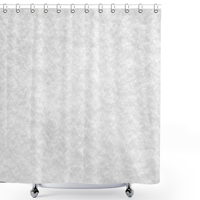 Personality  Fresh Snow Texture Shower Curtains