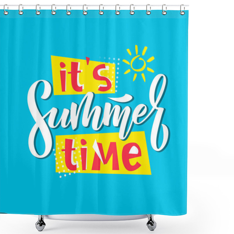 Personality  Summer Time Shower Curtains