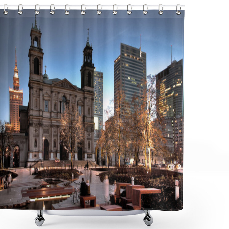 Personality  City Center Shower Curtains