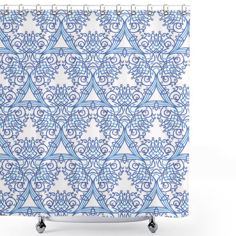 Personality  Seamless Pattern. Shower Curtains