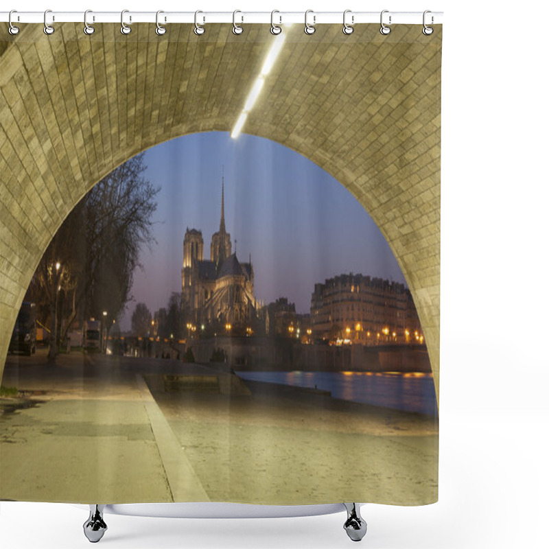 Personality  Notre Dame, Paris, Ile-de-france, France Shower Curtains