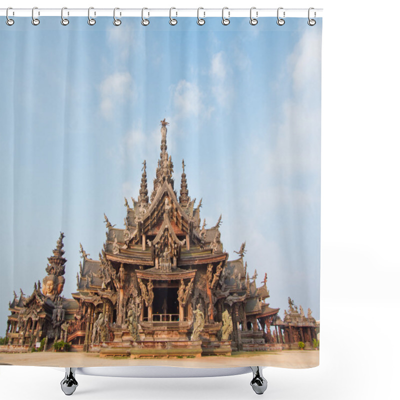 Personality  Sanctuary Of Truth Shower Curtains