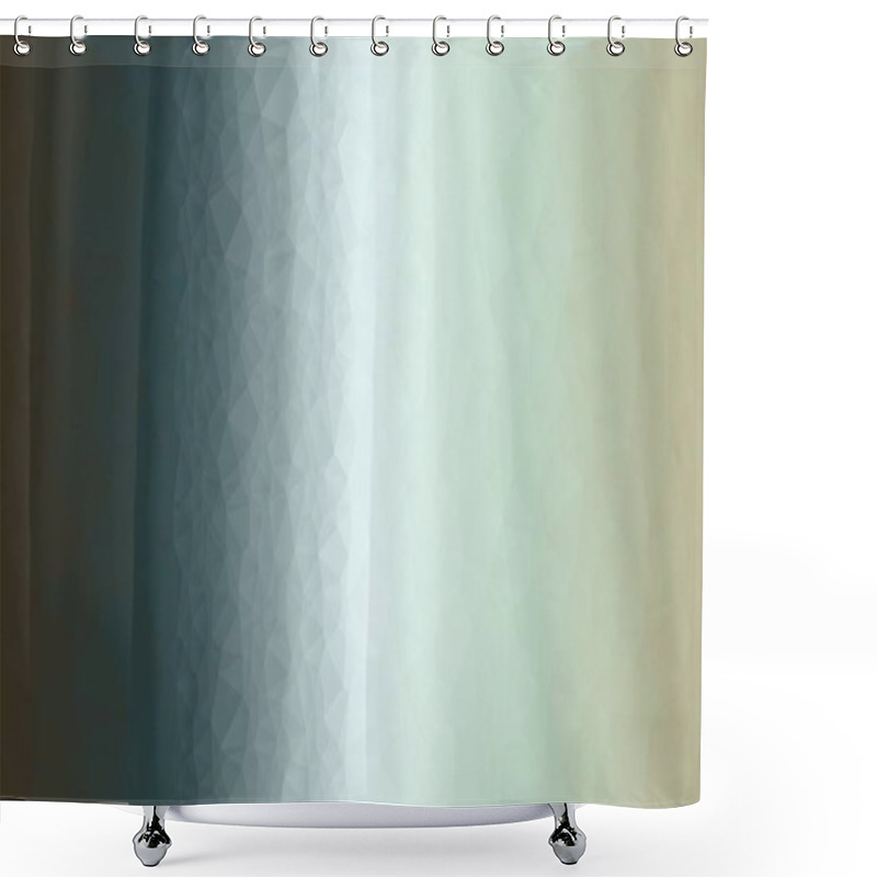 Personality  Creative Prismatic Background With Polygonal Pattern Shower Curtains