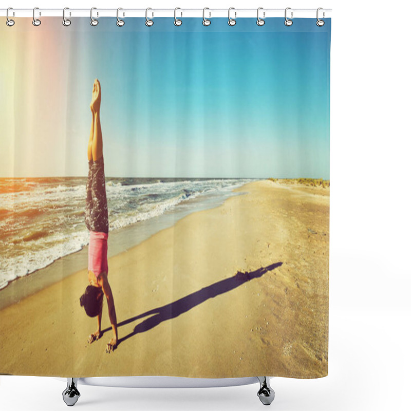 Personality  Motivation And Inspirational Fit And Exercising. Shower Curtains