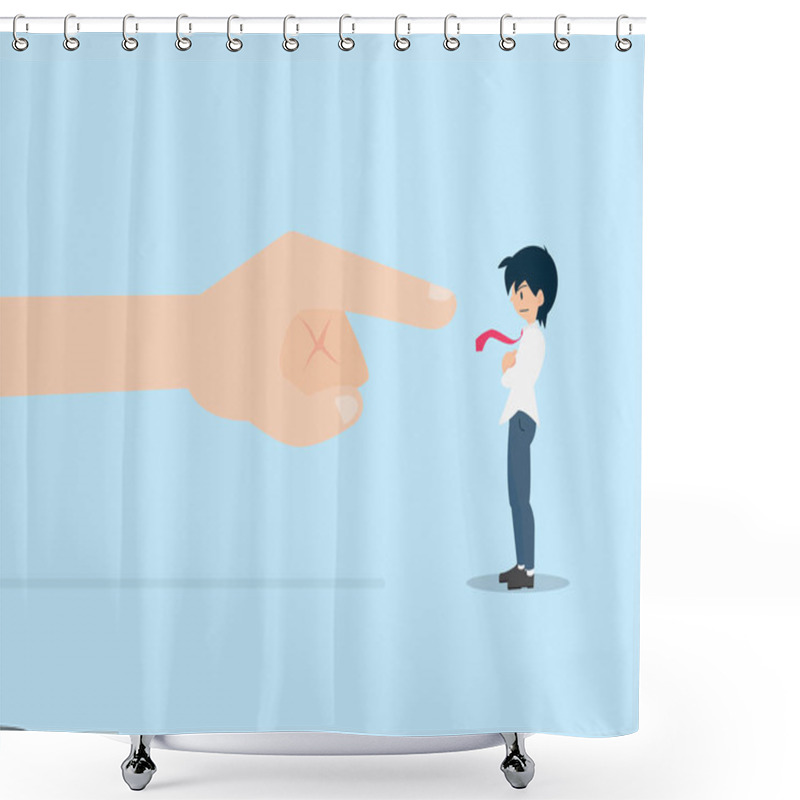 Personality  Salary Man Are Blamed But Not Afraid Because Of Confidence Shower Curtains