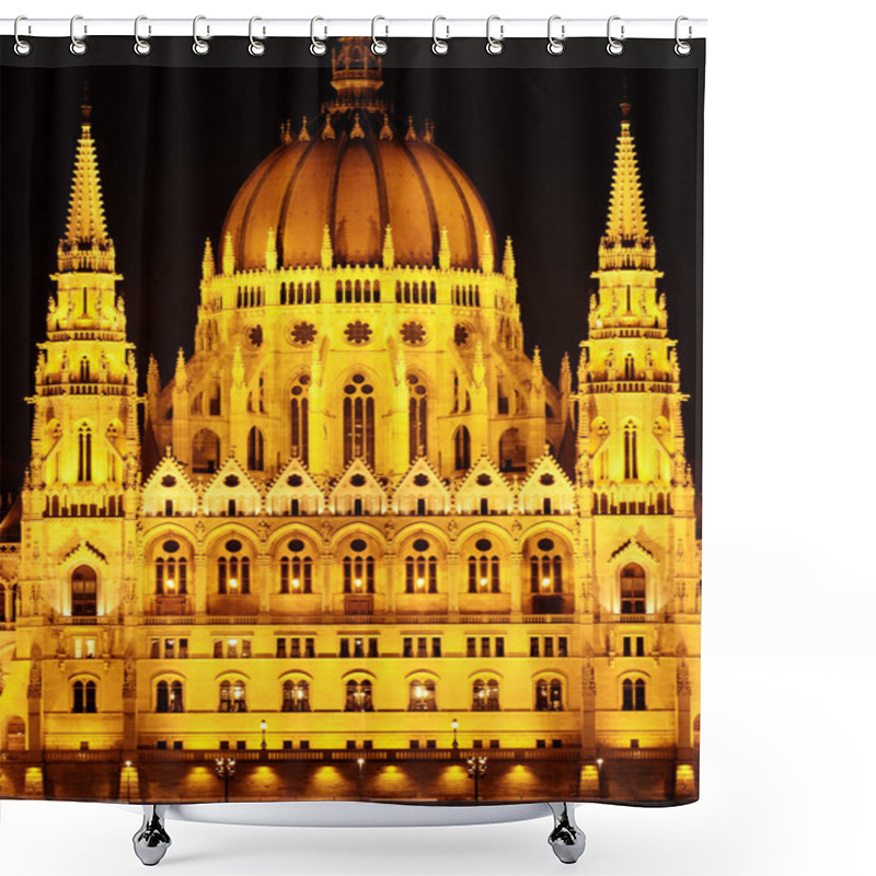 Personality  Budapest Parliament Building (detail) Shower Curtains