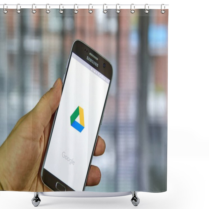 Personality  Google Drive Mobile Application. Shower Curtains