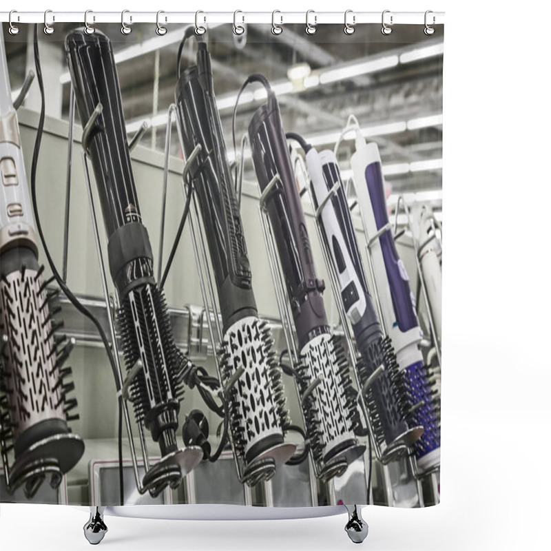 Personality  Dryer In Combs, Of Various Models. Shower Curtains