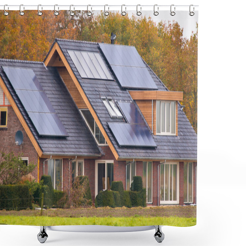 Personality  Photovoltaic Solar Panels  Shower Curtains