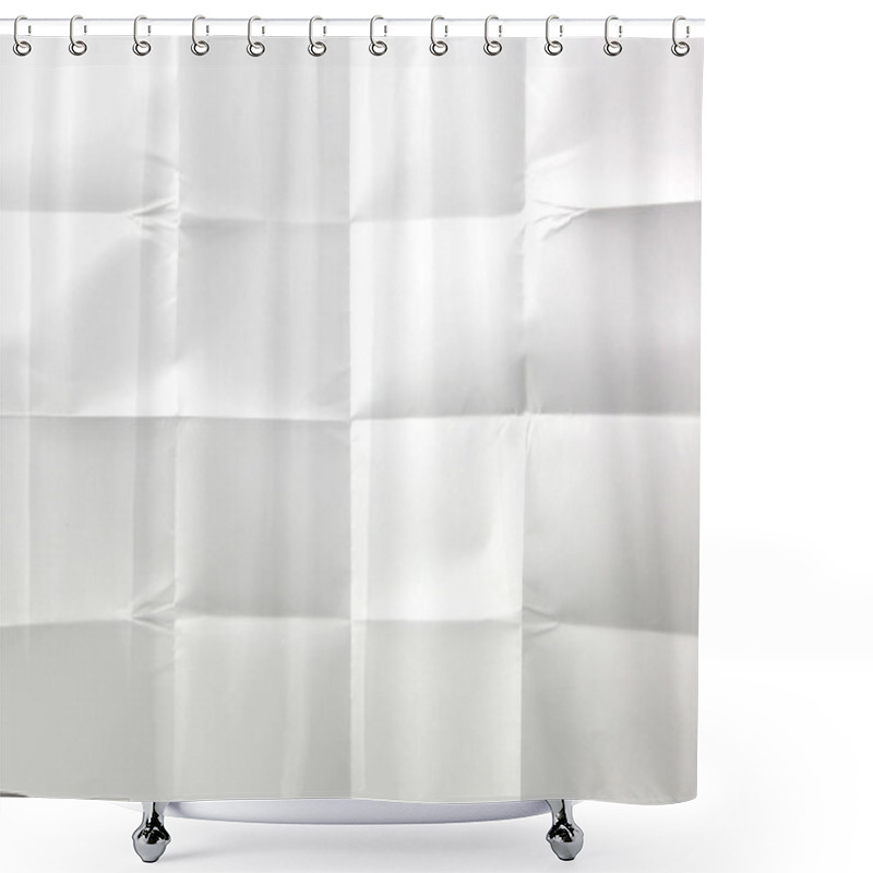 Personality  Folded Paper Shower Curtains