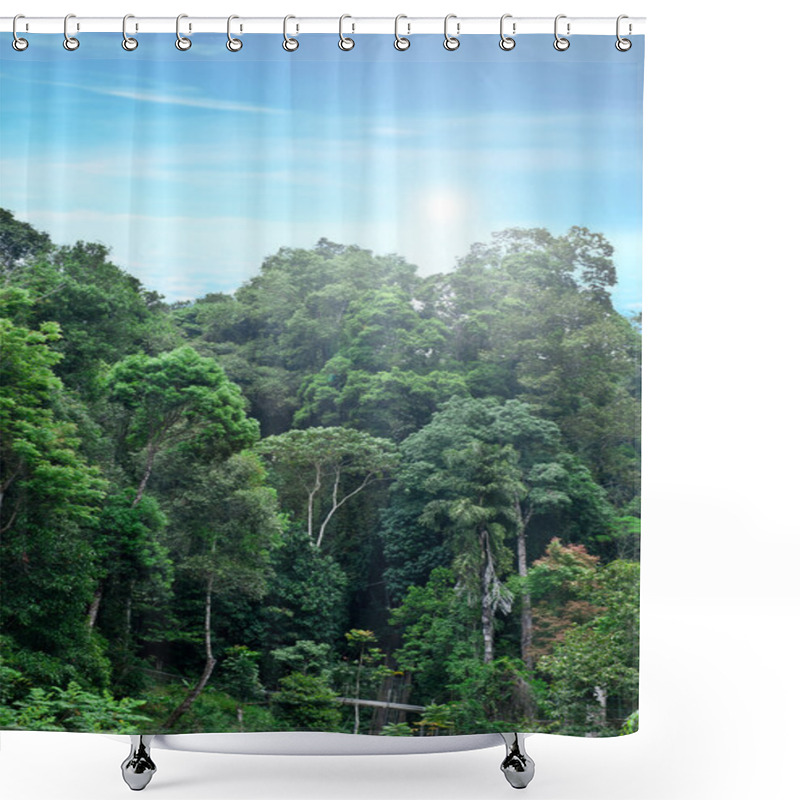 Personality  View Of Jungle Mountains At Dalat, Vietnam Shower Curtains