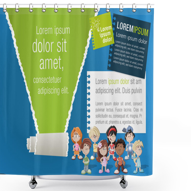 Personality  Teenagers. Shower Curtains