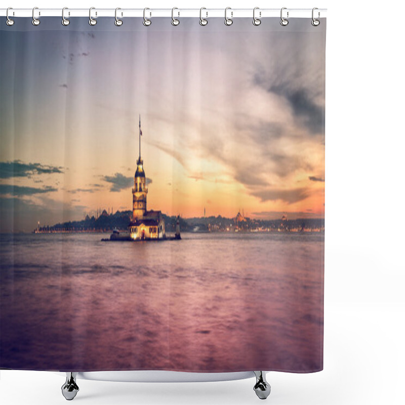 Personality  Maiden's Tower - Istanbul, Turkey Shower Curtains