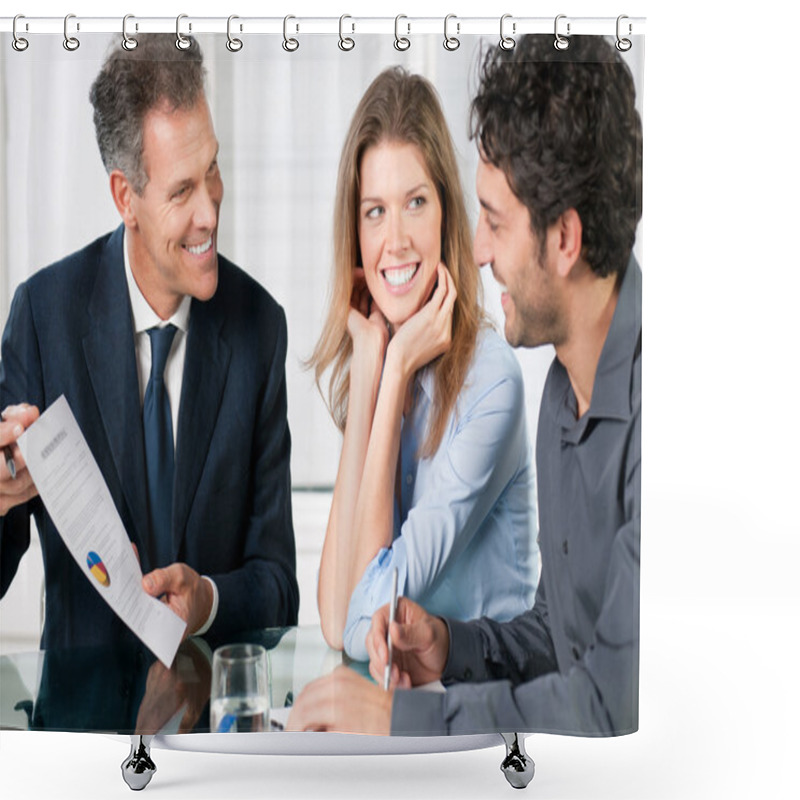 Personality  Business Proposal Shower Curtains