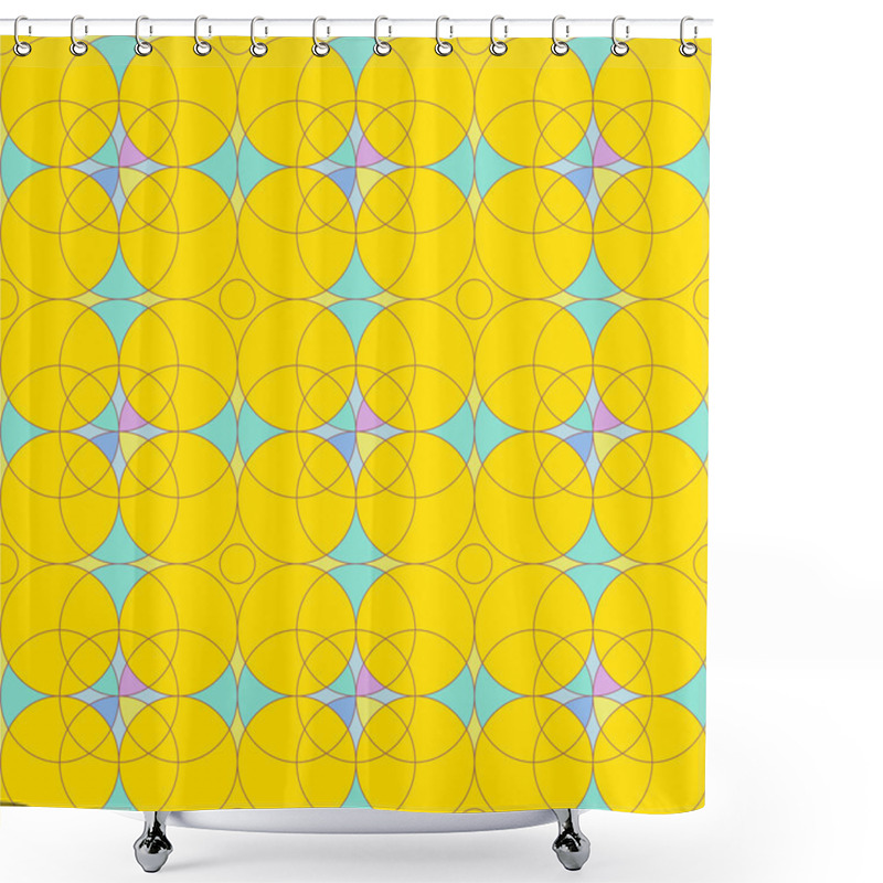 Personality  Glass Design Pattern  Shower Curtains